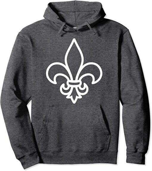 fleur de lis hoodie