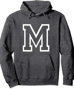 hoodie with letter a