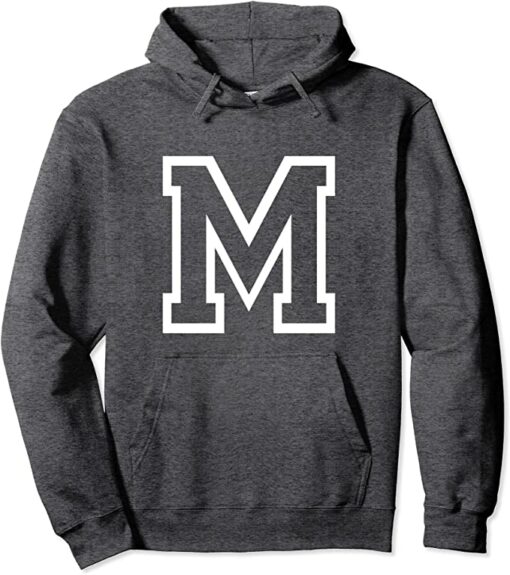 hoodie with letter a