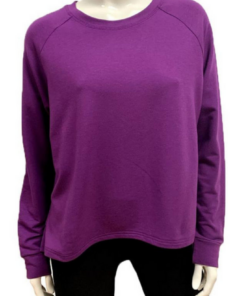 plain purple sweatshirt