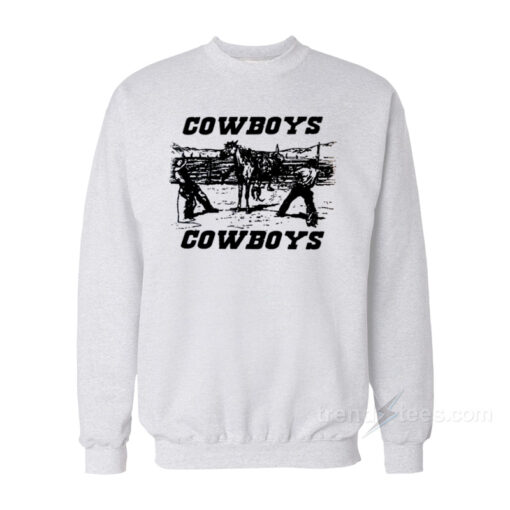 cowboy sweatshirt