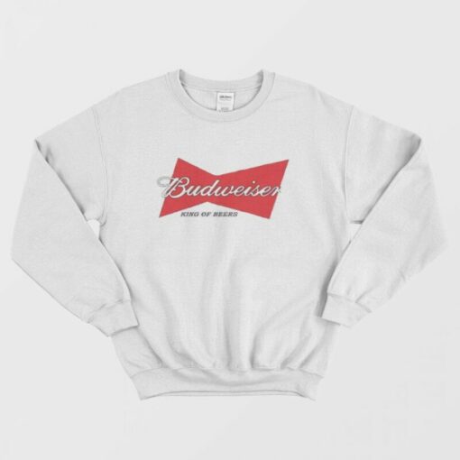 budweiser king of beers sweatshirt