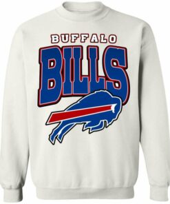 white buffalo bills sweatshirt