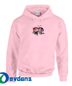 buttercup kissing butch hoodie