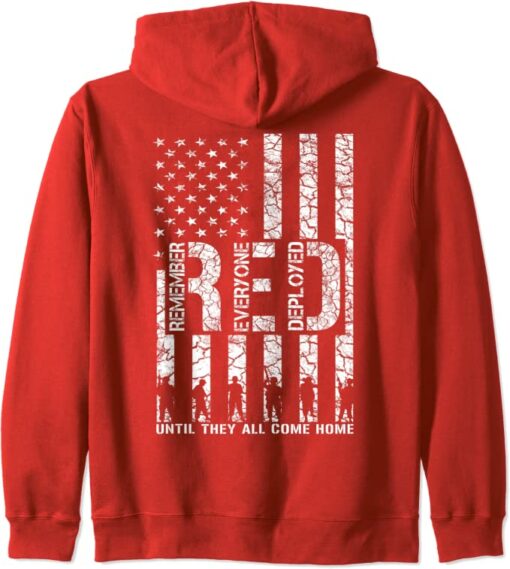 red friday hoodie