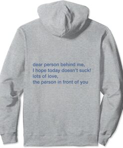 hey person behind me hoodie