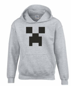 men's minecraft creeper hoodie