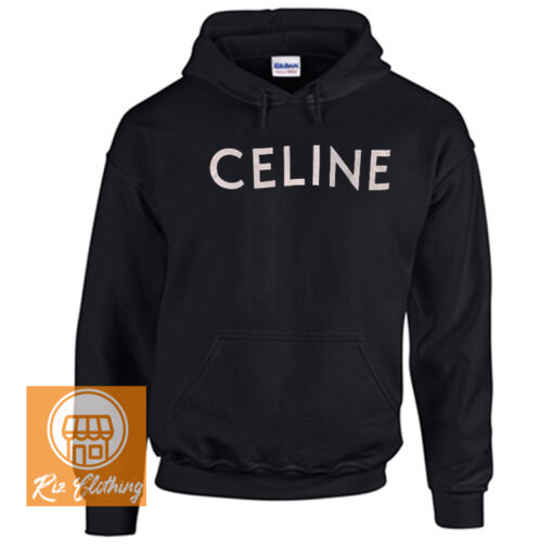 black celine hoodie