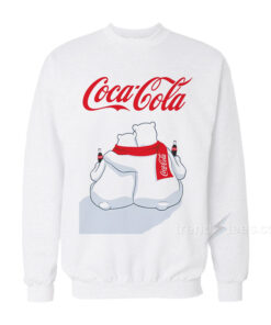 coca cola polar bear sweatshirt