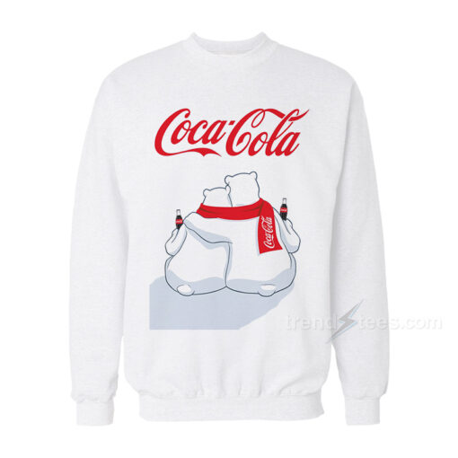 coca cola polar bear sweatshirt