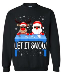 let it snow sweatshirt