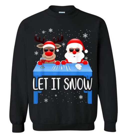 let it snow sweatshirt