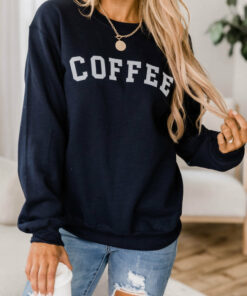 coffee crewneck sweatshirt