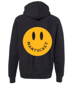green smiley face hoodie