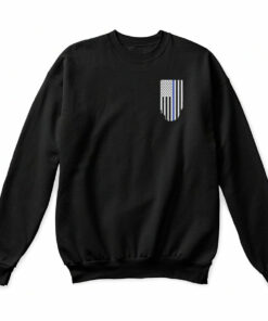 thin blue line sweatshirt