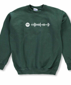 spotify code sweatshirt