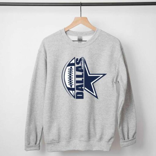 dallas cowboys white sweatshirt