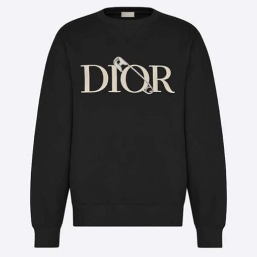 black dior sweatshirt
