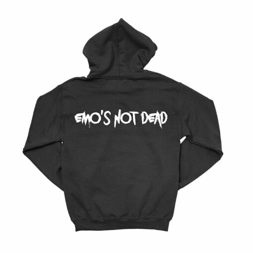 emo's not dead hoodie