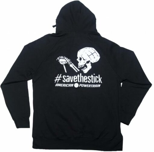 save the stick hoodie