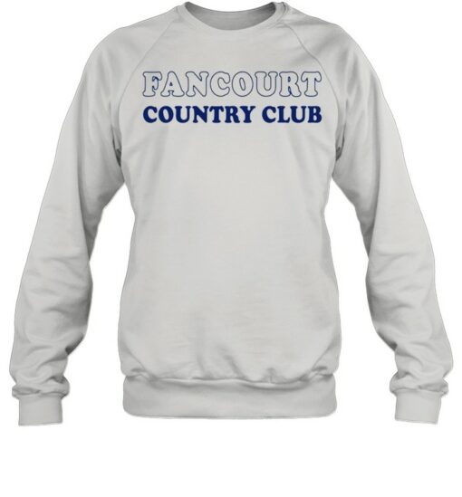 country club sweatshirt