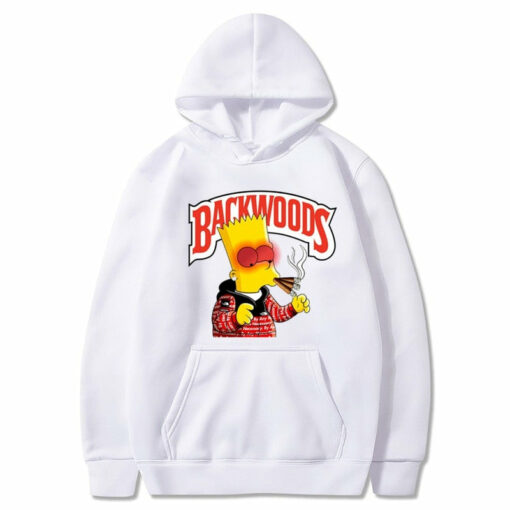 white backwoods hoodie