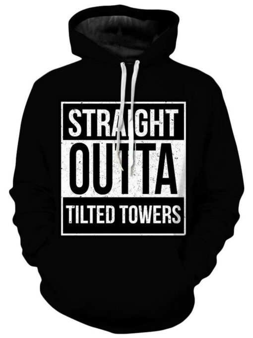 tilted hoodie