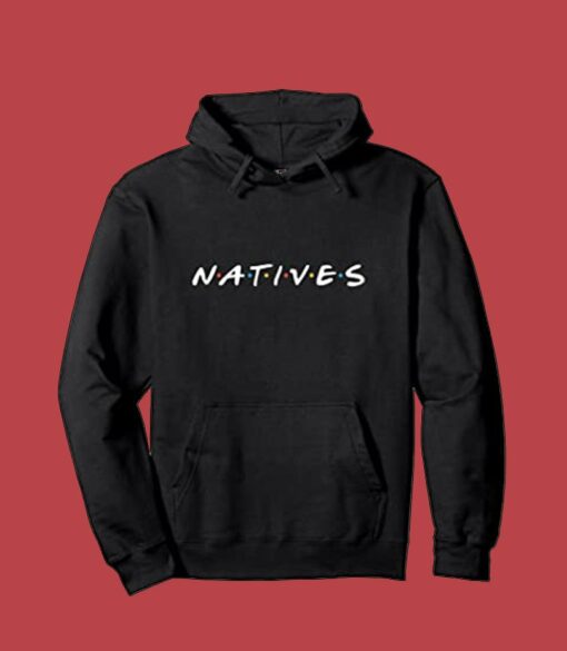 black hoodie red writing