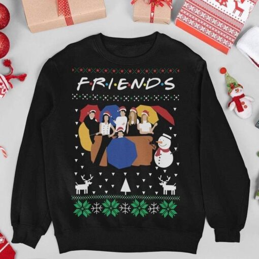 friends christmas sweatshirt