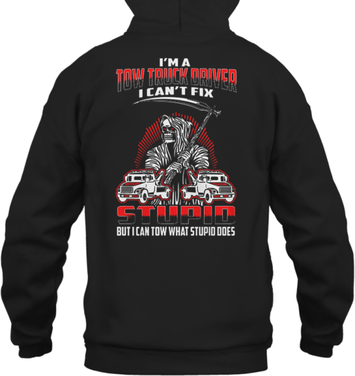 tow truck driver hoodies