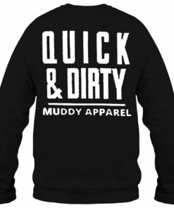 quick and dirty sweatshirt