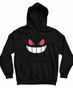 gengar face hoodie