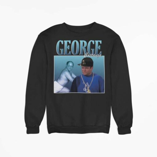 george costanza face sweatshirt