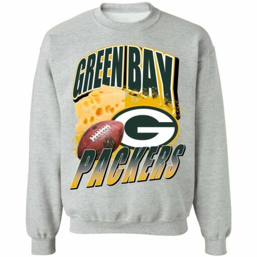 packers crew neck sweatshirt