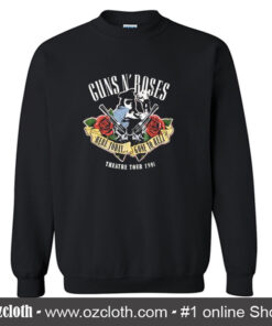guns and roses sweatshirt