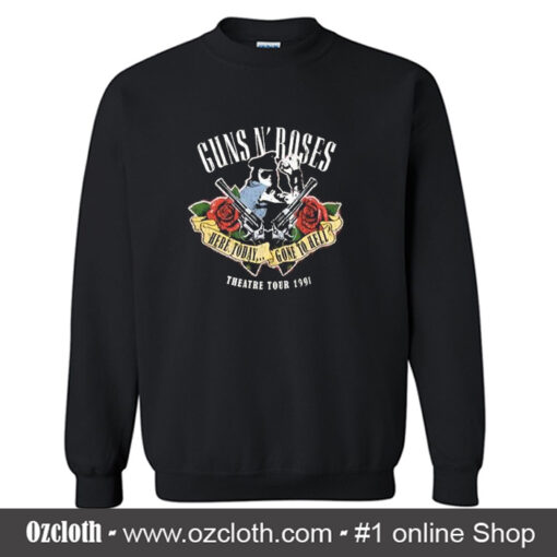 guns and roses sweatshirt