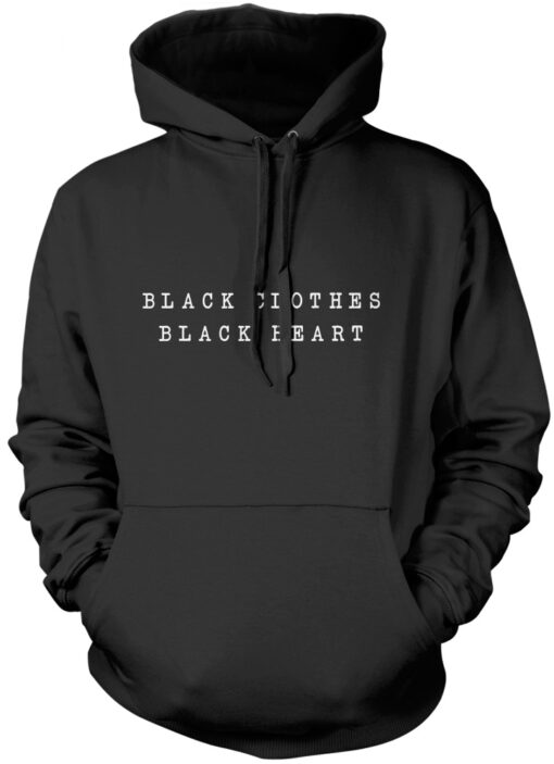 black emo hoodie