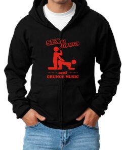 music zip hoodie