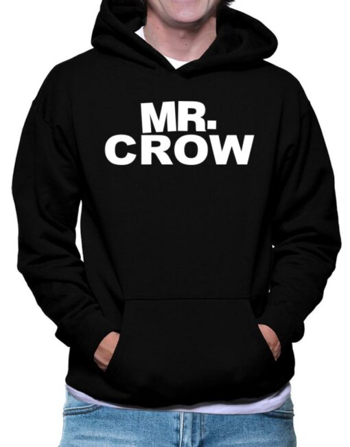 crow hoodie