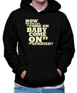 how do you say hoodie in spanish