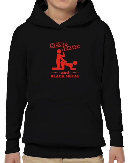 cool black hoodies