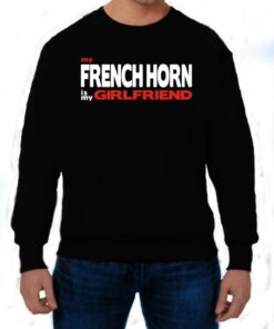 french horn sweatshirt