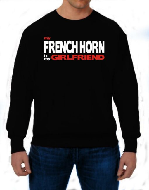 french horn sweatshirt