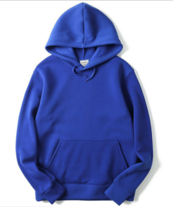 royal blue blank hoodie