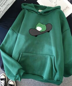 skater frog hoodie