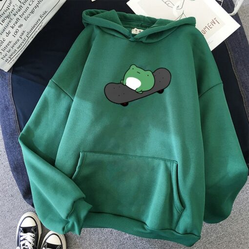 skater frog hoodie