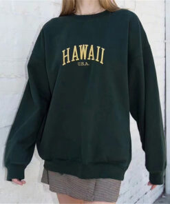 hunter green sweatshirt