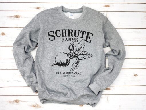 shrute farms sweatshirt