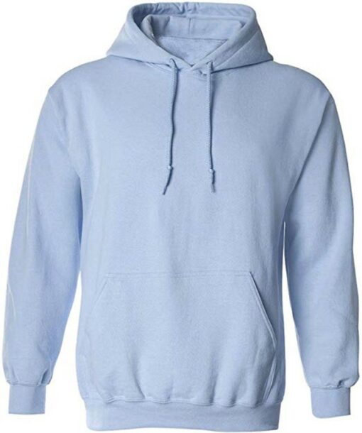 plain blue hoodies