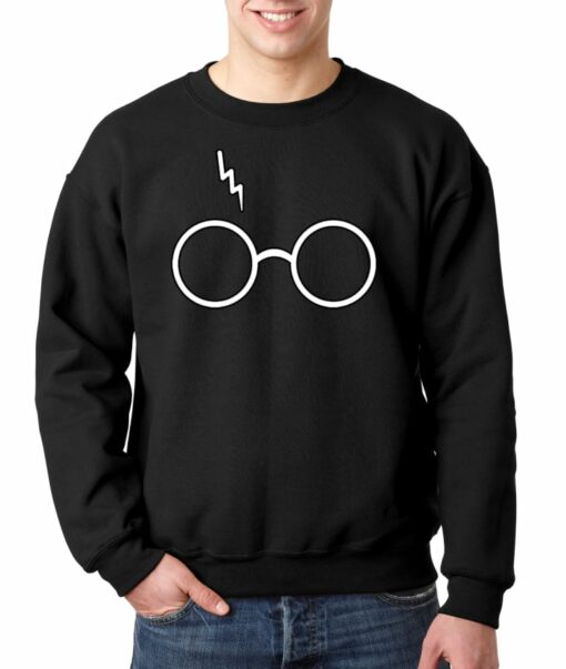 harry potter glasses sweatshirt